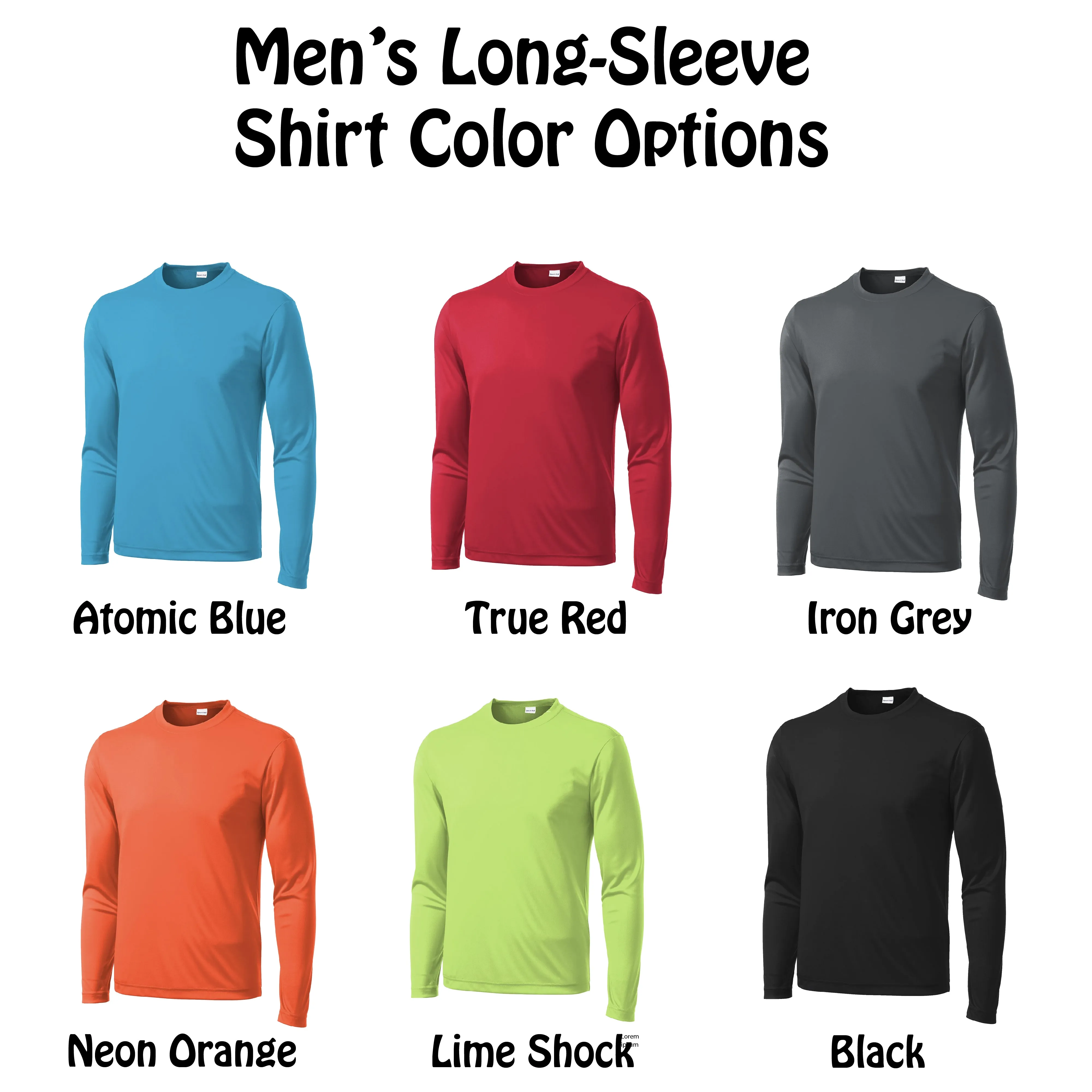 002 With Pickleballs (Yellow White Pink) Customizable | Men's Long Sleeve Athletic Shirt | 100% Polyester