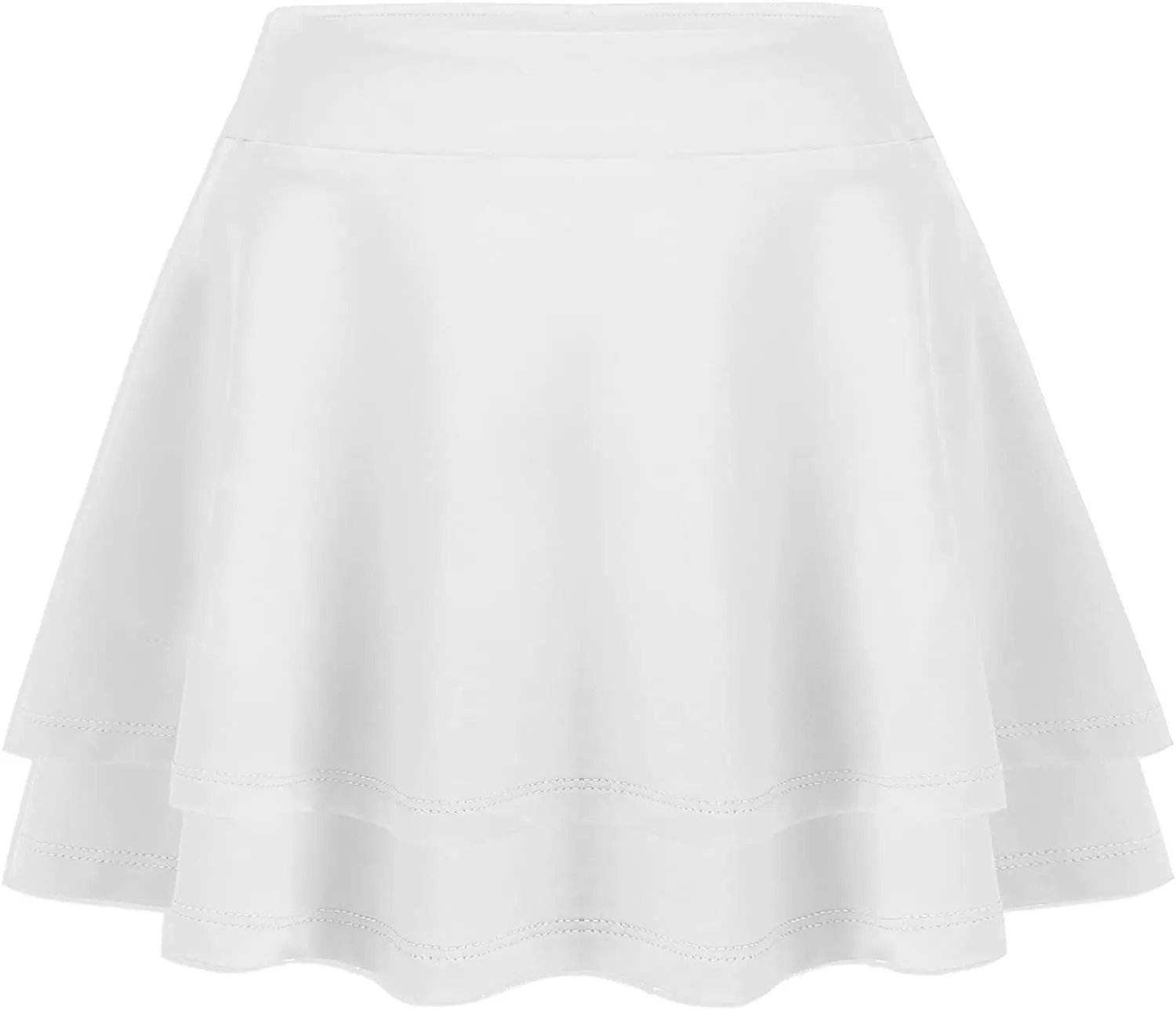 Arshiner Girl's Sport Skirts with Shorts Athletic Pleated Skort with Pockets