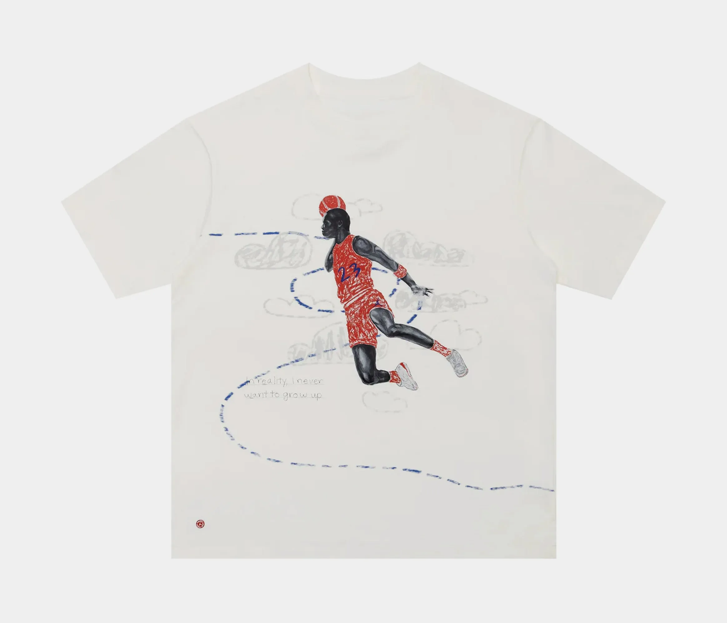 Artist Series by Parker Duncan Womens Short Sleeve Shirt (White)