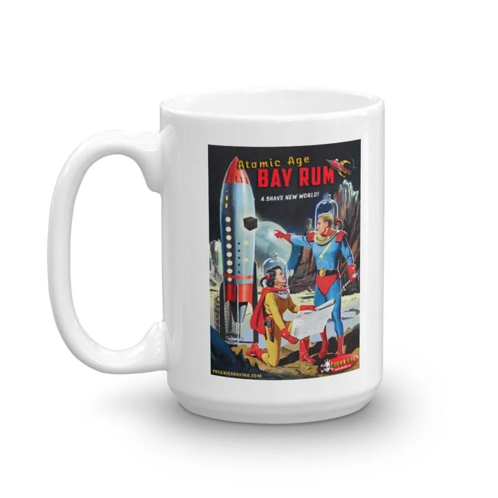 Atomic Age Bay Rum Coffee Mug