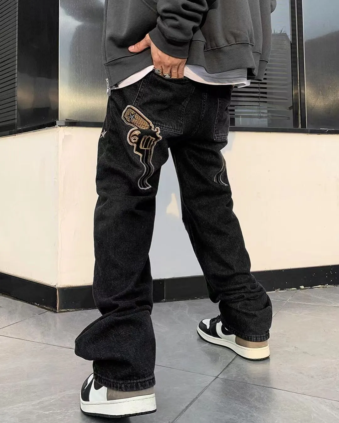 Desert west denim street jeans