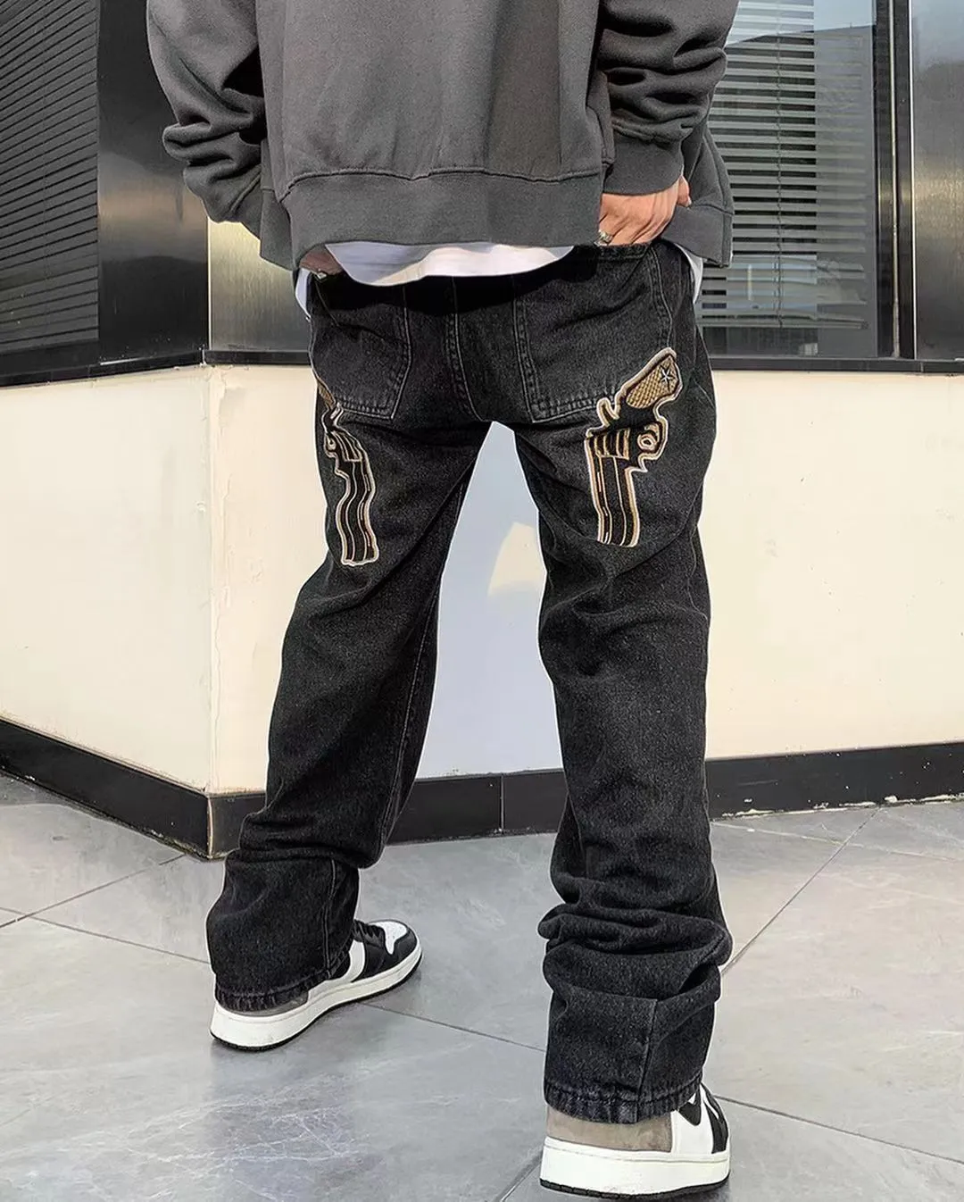 Desert west denim street jeans