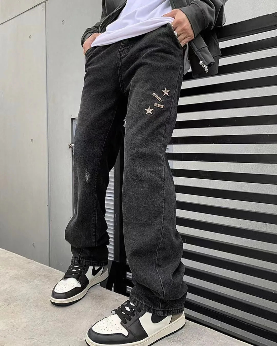 Desert west denim street jeans
