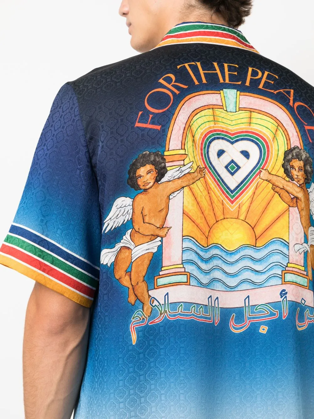 For The Peace-print shirt