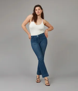 Gene Mid Rise Bootcut Jeans (31")