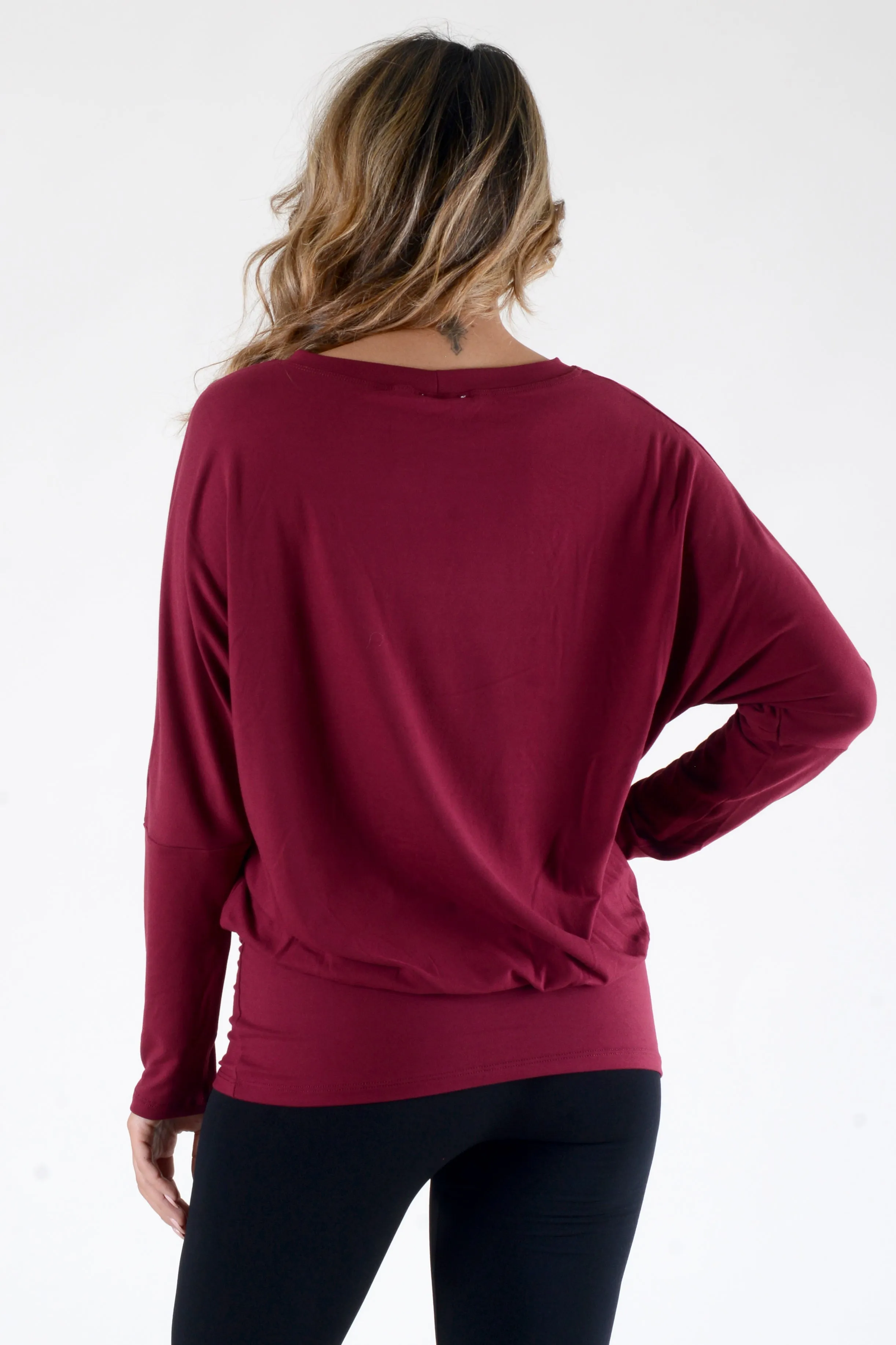 Lady's Night Dolman Tunic Dress