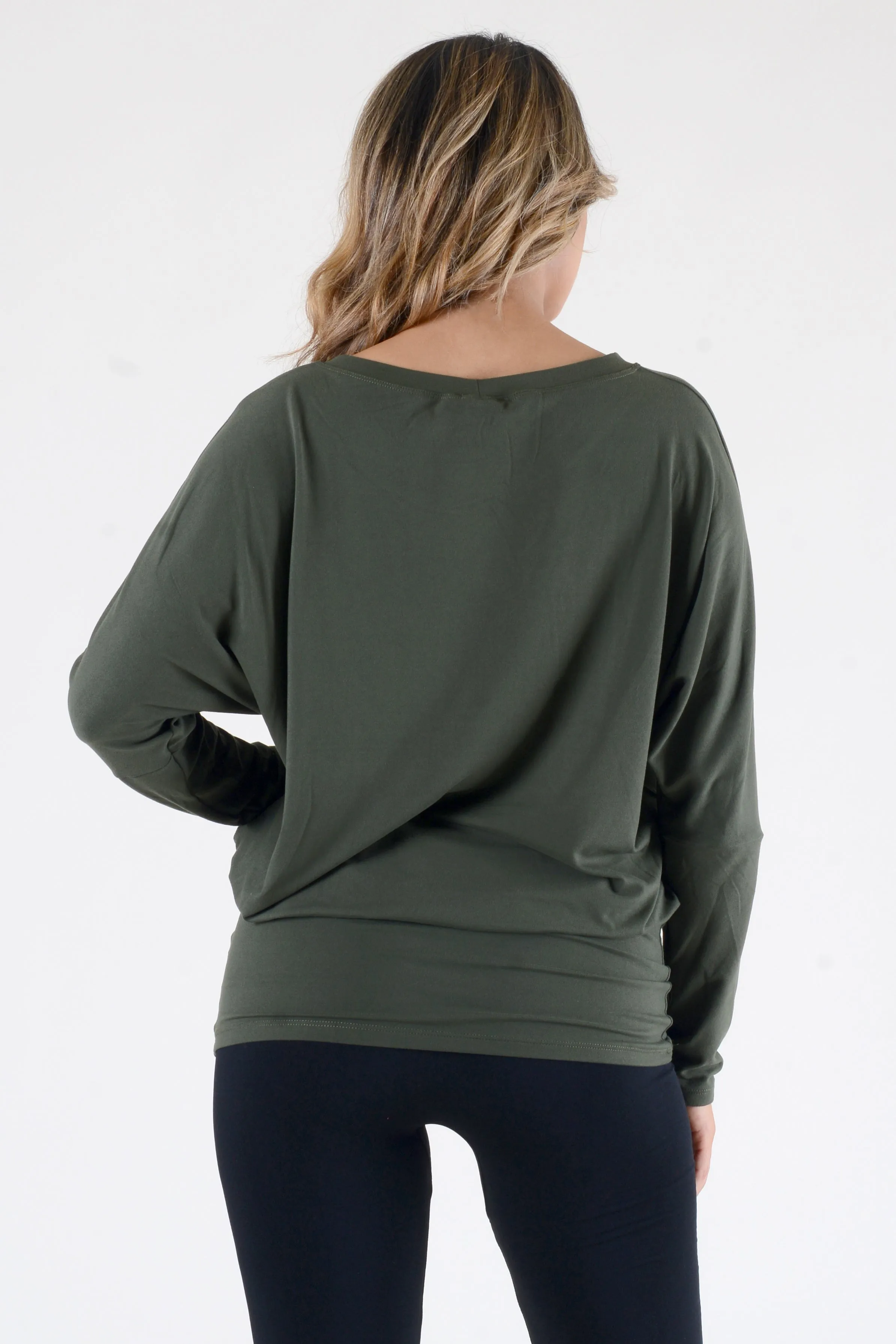 Lady's Night Dolman Tunic Dress