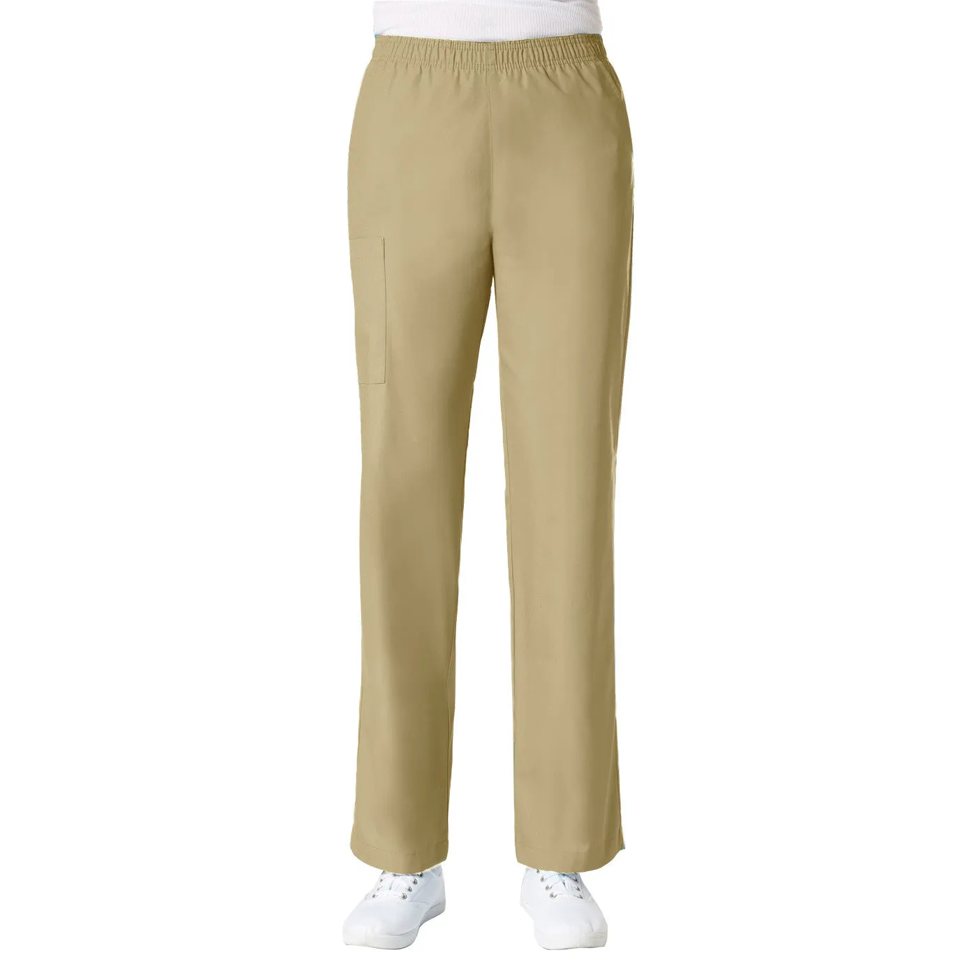 Maevn Core Womens Full Elastic Band Cargo Pant Style 9016 - Tall 33" Fit Size XS - XL