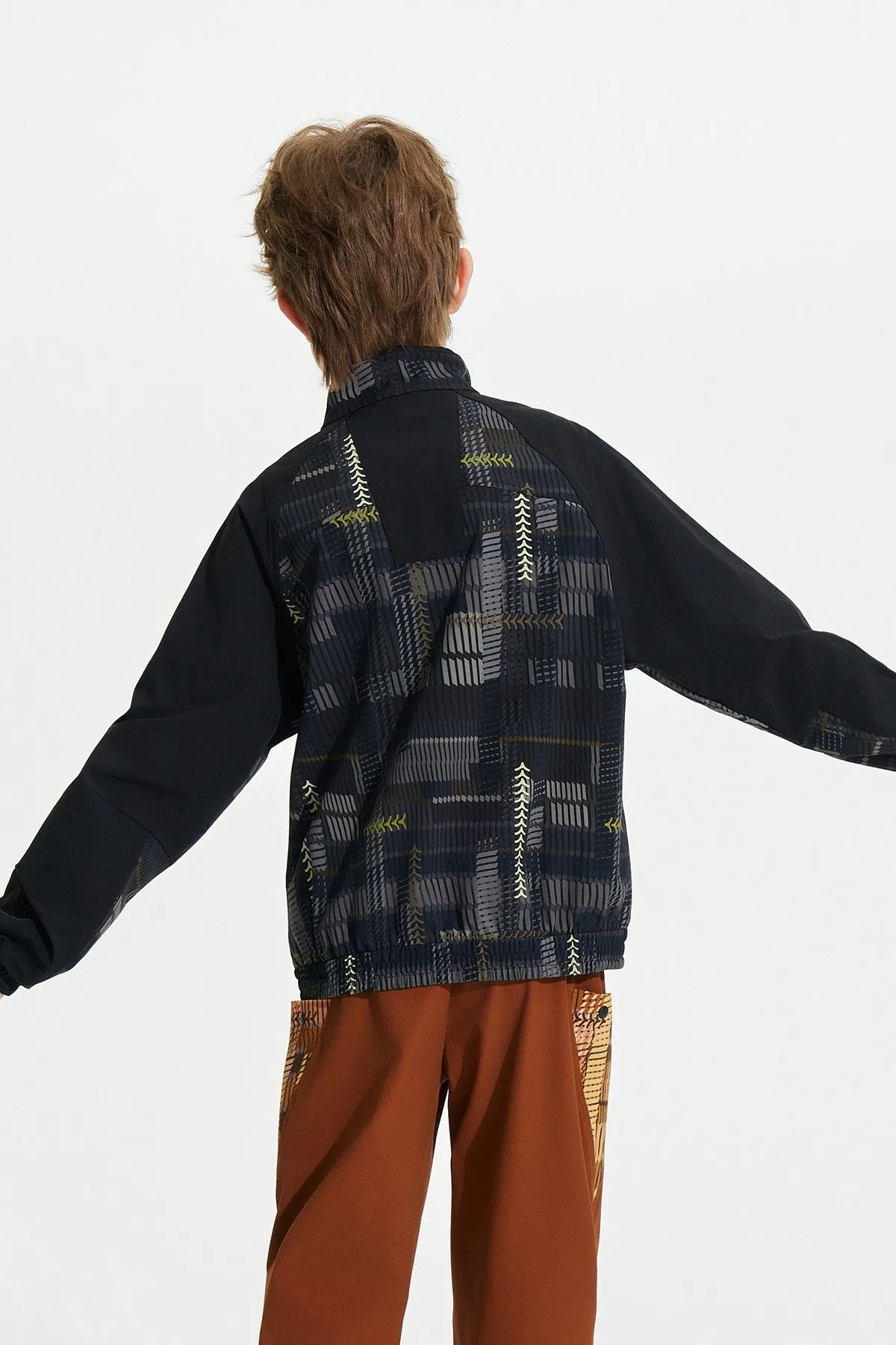 Printed Anorak Jacket