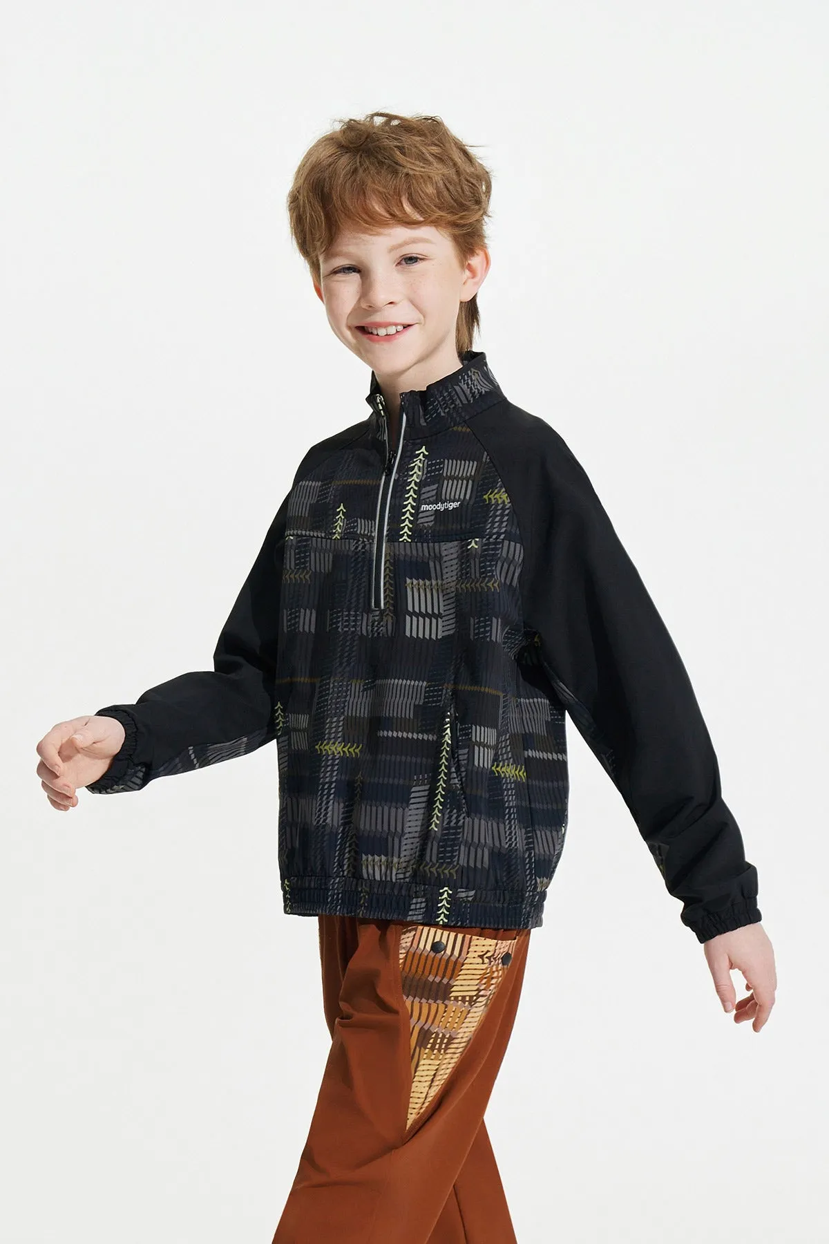 Printed Anorak Jacket
