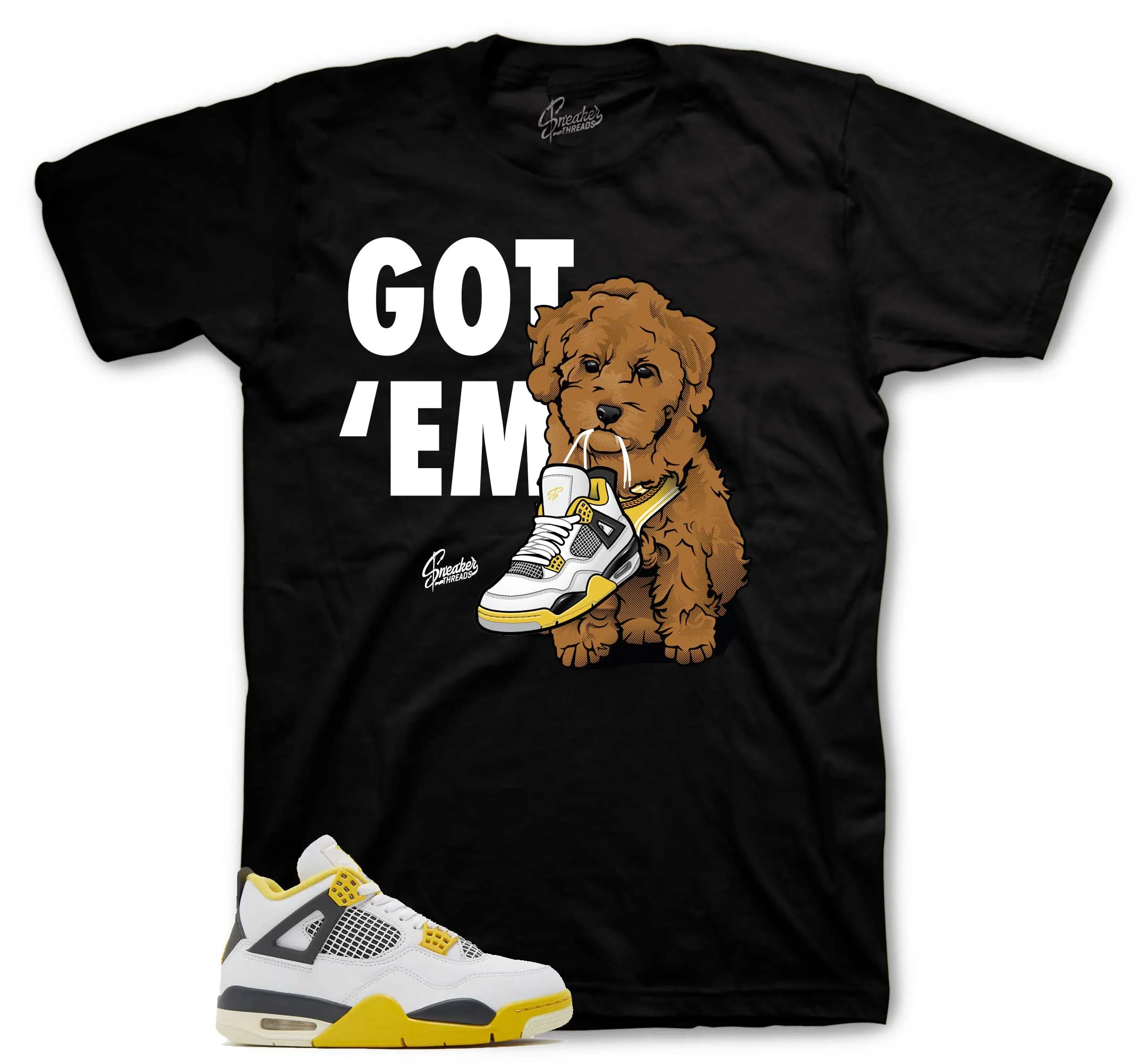 Retro 4 Vivid Sulfur Got Em Shirt
