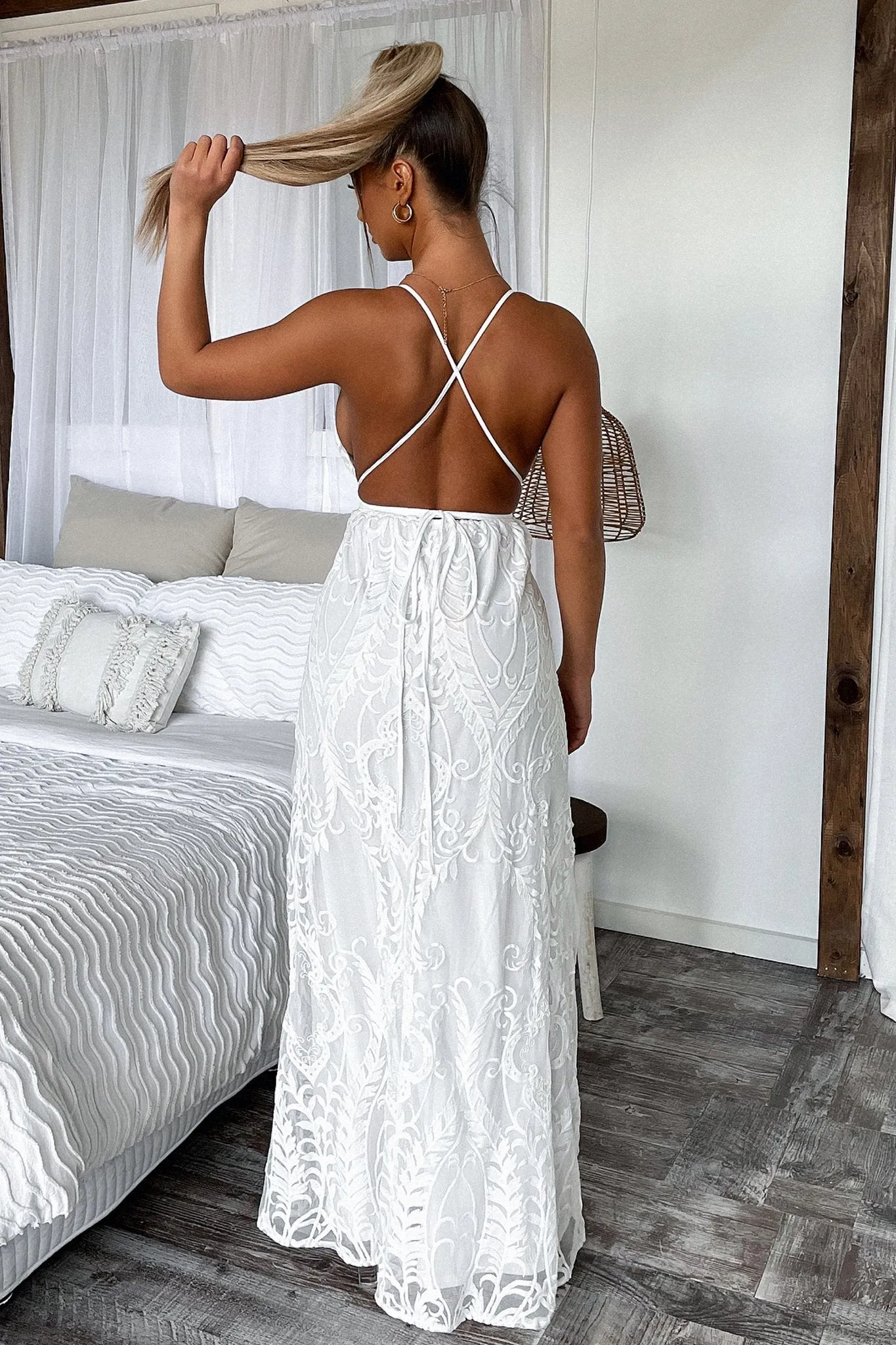 Scarlett Dress - White