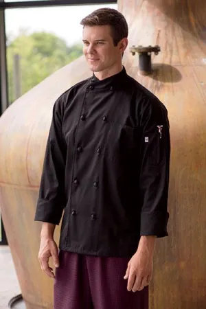 Soho Chef Coat Black