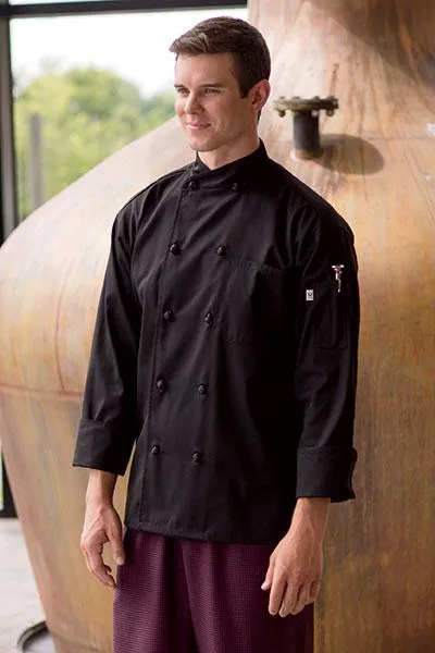 Soho Chef Coat Black