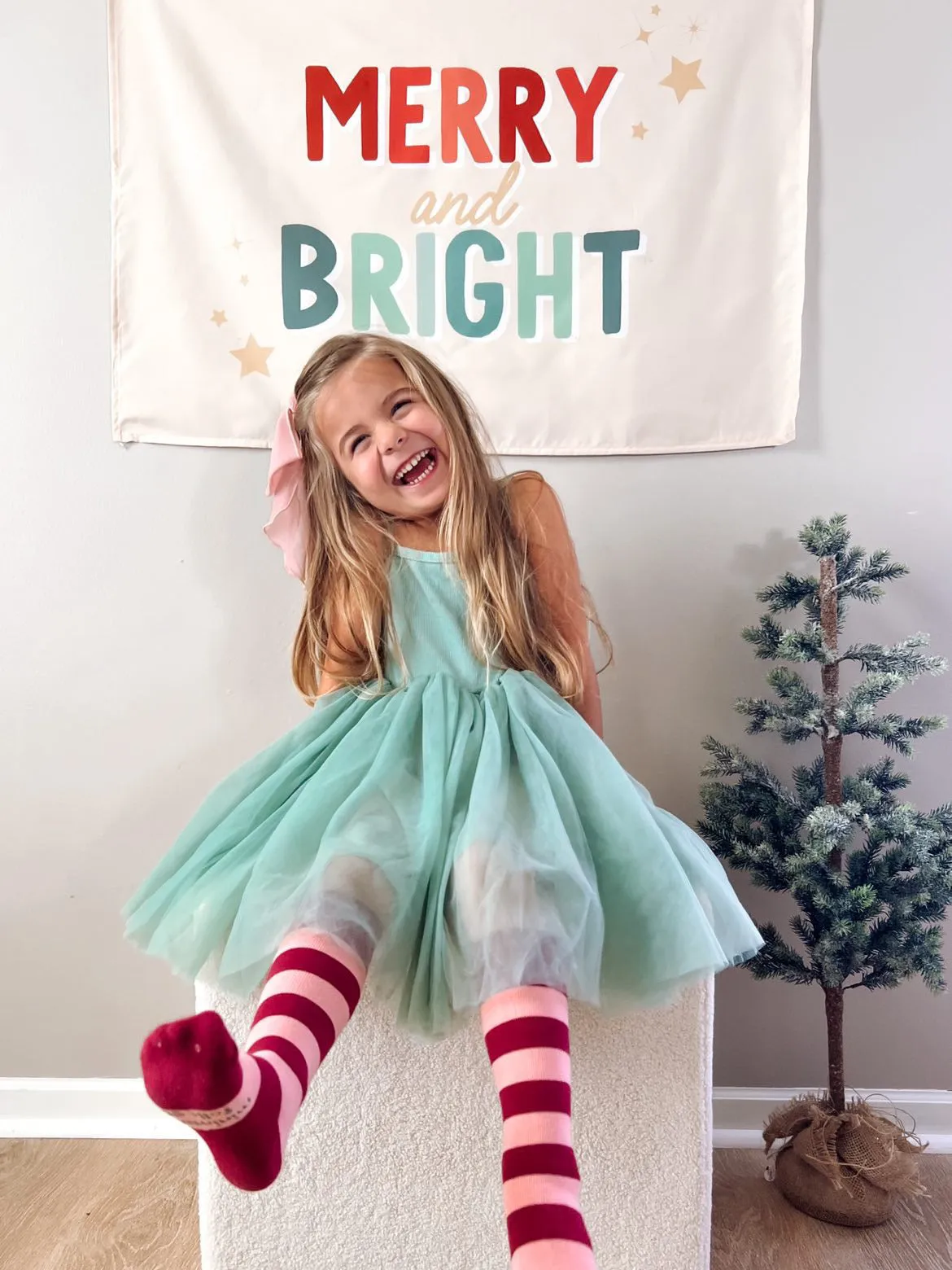 TUTU DRESS | dusty teal | girls**FINAL SALE** Please size up!